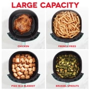 Dash Tasti-Crisp™ Electric Air Fryer Oven, 6 Qt. Family Size, 1700-Watt, Black
