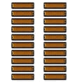 thumbnail image 4 of 20pcs Bike Reflector Kit Pedal Spoke Reflectors Night Safety Warning Reflectors, 4 of 7