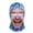 D, variant on suore Old Man Ski Mask Funny Realistic Face Balaclava 3D Printed Full Face Winter, With Neck Coverage, Novelty Winter Face Cover for Skiing Snowboarding Outdoor Parties and Funny Gifts