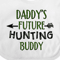 thumbnail image 4 of Inktastic Daddys Future Hunting Buddy Boys or Girls Baby Bib, 4 of 4