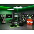 thumbnail image 6 of Minecraft: Carpet - Creeper - Green, Pixel Face, 47.2" Square Floor Rug, .8" (2cm) Thick, Durable Polyester Material, Game Themed Room Decor, Licensed, 6 of 7