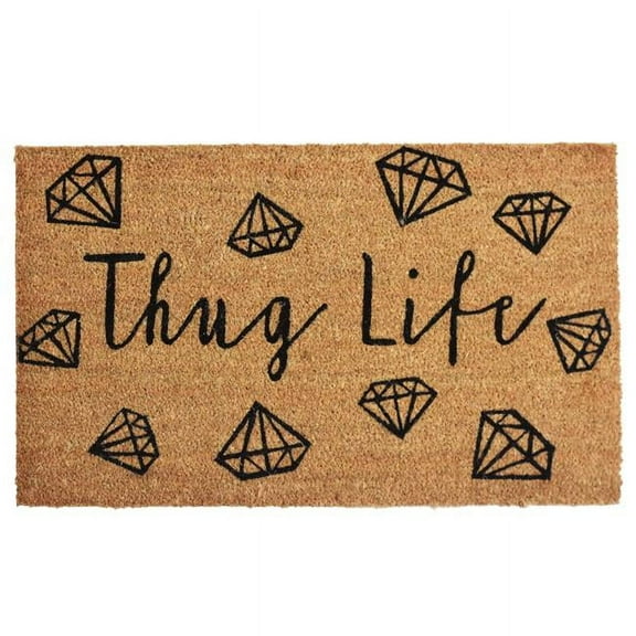 Calloway Mills Thug Life Outdoor Doormat