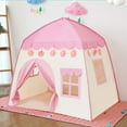 thumbnail image 2 of Kids Play Tent Large Fairy Playhouse Teepee Tent For Children Birthday Indoor Outdoor Playhouse Durable Tent For Girls And Boys, 2 of 4