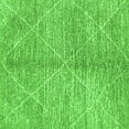 thumbnail image 1 of Ahgly Company Indoor Square Abstract Green Modern Area Rugs, 7' Square, 1 of 4