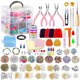thumbnail image 2 of Kit De Fabricación De Pulseras Con Cuentas De Colores, 2083 Piezas Decorativas Acrílicas, Cuentas De Arcoíris Ligeras Y Significativas Para Joyería, 2 of 7