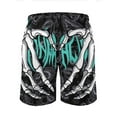thumbnail image 2 of Skeletal Hands Mens Swim Trunks Quick Dry Stretch Board Shorts with Soft Mesh Lining Funny Beach Short with Pockets L-XL, 2 of 8