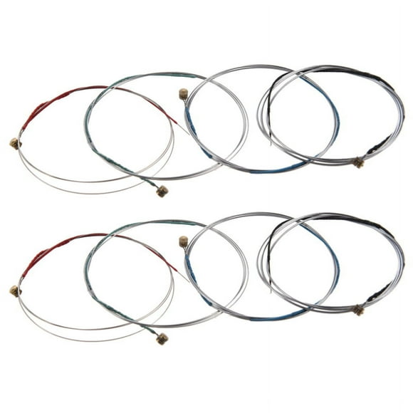8X 4/4 Violin Bowstring Strings (G-D-A-E),8 x Violin String