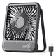 thumbnail image 1 of Ventilador de escritorio USB Koonie Strong Wind, ultrasilencioso, 3 velocidades, 5 pulgadas, 1 of 5