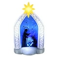 thumbnail image 1 of Occasions 7' Inflatable Nativity Silhouette Scene With Swirling Lights – Christmas Outdoor Decoration, 1 of 9