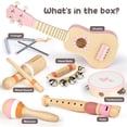 thumbnail image 3 of Set de instrumentos musicales Vanplay Kids Guitar para niñas de 2 a 5 años, 3 of 7