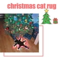 thumbnail image 6 of Cute Fried Cat Plush Carpet Christmas Fried Cat Carpet Christmas Decoration, 6 of 8