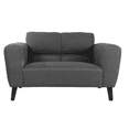 thumbnail image 1 of Love Seat Siberia Lino Gris Salas Modernas Minimalistas Lounge Sillones DIMOBELER Siberia, 1 of 3