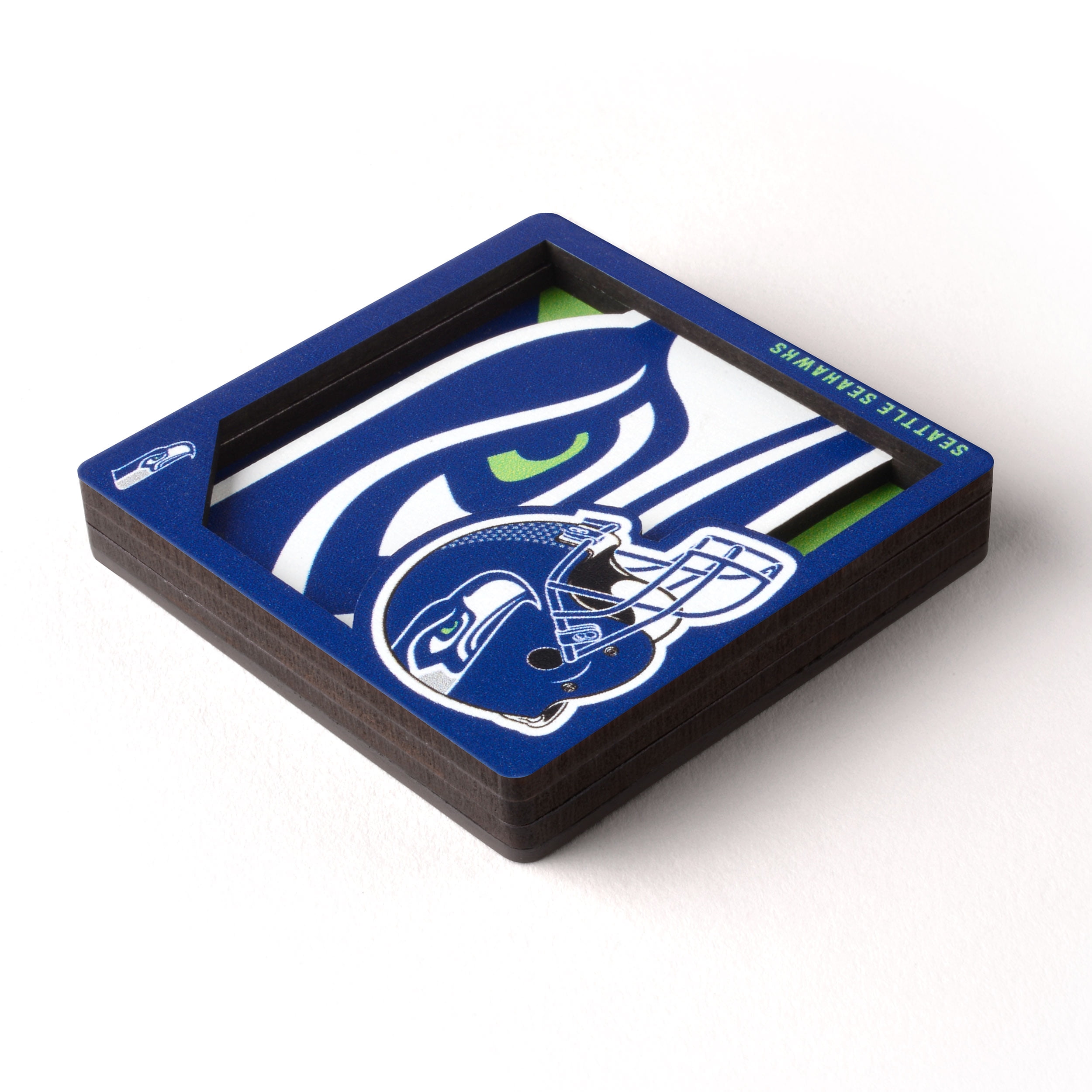 YouTheFan NFL Seattle Seahawks 3D Logo Series Magnet