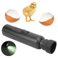 thumbnail image 4 of Chicken Coop Accessories, LED Lamp Holder Egg Candler Tester Plastic  For Chicken Coop For Chicken Farm For Chick For Little Bird US Plug,Battery Case,EU Plug, 4 of 8