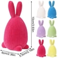thumbnail image 3 of pdqouc Easter Egg Decor Set, Colorful Bunny Ornaments for Holiday Tabletop, Spring and Easter Decoration for Centerpiece, Basket and Festive Display, 3 of 7