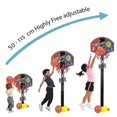 thumbnail image 4 of Kids Basketball Hoop And Stand Adjustable Height, Net Ball Pump Portable Basketball Indoor Outdoor Activity Sports1pcs, 4 of 5