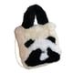 thumbnail image 4 of Bolso de peluche de panda, bolso de hombro, bolso cruzado, bolso de mano, bolsa, billetera con cadena, blanco, 4 of 9