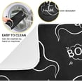 thumbnail image 2 of Coolnut Halloween Ghost Dish Drying Mat Absorbent Heat Resistant Reversible Dish Draining Mat for Kitchen Countertops Sinks,24"x18", 2 of 6