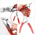 thumbnail image 3 of Nail Extension Clipper U-Shaped Pointed Pliers Acrylic Nail Pliers Professional Stainless Manicure False Nails Trimmer False Gel Sharp Pedicure Nail Tools, 3 of 5