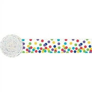 Amscan Dots Crepe Streamer, 81', Multi Color