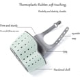 thumbnail image 3 of Linqz 2-Pack Kitchen Sink Caddy, Hanging Sponge Holder with Adjustable Strap, Plastic Faucet Organizer, 3 of 7