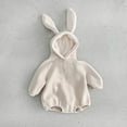 thumbnail image 2 of Baby Girls Long Sleeve Romper Bodysuit Soft Pullover Outfit for Toddler Comfortable Playwear, 2 of 3