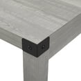 thumbnail image 4 of Manor Park Rustic Farmhouse Dining Table - Stone Grey, 4 of 6