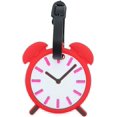 thumbnail image 2 of SandT Collection Silicon Clock Luggage Tag ID Holder Name Tag for Schoolbag for Child- Set of 3, 2 of 4