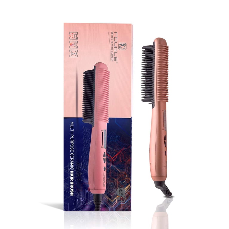 Royale Red Multi-Purpose Ceramic Hair Brush Multi-Purpose Ceramic Hair Brush - Colors - Walmart.com main image 3