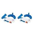 thumbnail image 1 of Injueey Cepillo de vacío para piscina ABS, fuente de repuesto profesional, cepillos para bañera de hidromasaje, herramienta de limpieza, Enchufe de EE. UU. 2Conjunto, 1 of 6