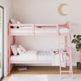 thumbnail image 2 of Storkcraft Long Horn Twin Bunk Bed, Pink, 2 of 11