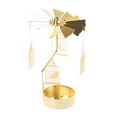 thumbnail image 4 of 2 Portavelas Giratorio, Luces De Té, Fiesta, Hogar, Mesa, Decoración Para Sala De Estar, Pájaro Enjaulado, 4 of 8