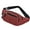 Red, variant on Fanny Packs Waist Pack for Women Men Canvas Hip Bum Bag with Multi-Pockets Large Capacity Waterproof Casual
