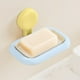 thumbnail image 1 of Jabonera de pared con ventosas | Jabonera de drenaje sin perforaciones | Estante de baño para ducha y lavabo, 1 of 6