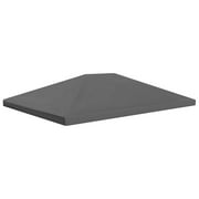 Gazebo Roof Charmma Gazebo Top Cover 0.68lb/m² 157.5"x118.1" Gray