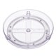 thumbnail image 5 of Organizador Lazy Susan con forma de tocadiscos Amazon Basics, 2 niveles, transparente, 5 of 7
