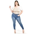 thumbnail image 1 of Jeans skinny con strech Tallas Extras, 1631 (Azul medio) azul 40, 1 of 5