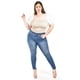thumbnail image 1 of Jeans skinny con strech Tallas Extras, 1631 (Azul medio) azul 36, 1 of 5