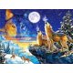 thumbnail image 1 of 30x40 Cm 5d Peinture Diamant Diy Complet,peinture Au Diamant De La Meute De Loups Diy Diamond Strass Toile Point De Croix Painting Par Numro Pour, 1 of 5