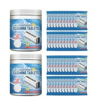 SDJMa 2PCS AC Cleaning Tablet, 100g Eco-Friendly Air Conditioner Cleaner for HVAC, Refrigerator & Humidifier – Removes Odor & Dirt Safely