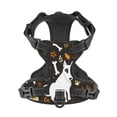thumbnail image 4 of Lsque Bones And Leaves Dog Harness, No-Pull Pet Harness with 2 Leash Clips, Adjustable Soft Padded Dog Vest with Easy Control Handle for Large Dogs-Medium, 4 of 9