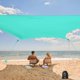 thumbnail image 1 of [ Toldo de Playa WEKAPO Refugio Solar Fácil de Montar 2.4m de Alto Protección UPF 50+ ], 1 of 7