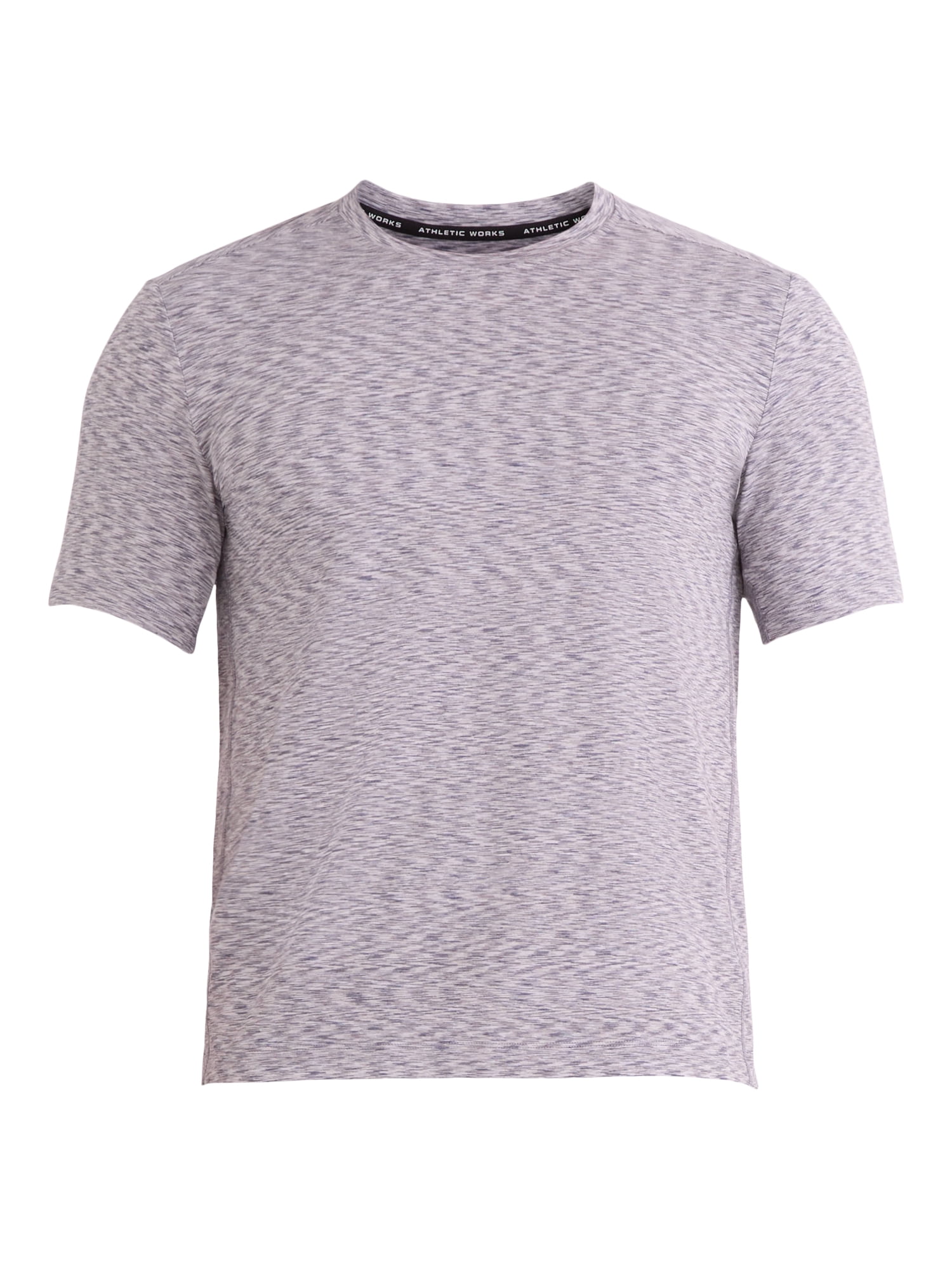 Athletic Works Men's and Big Men's Space Dye Tee with Short Sleeves, Sizes S-3XL