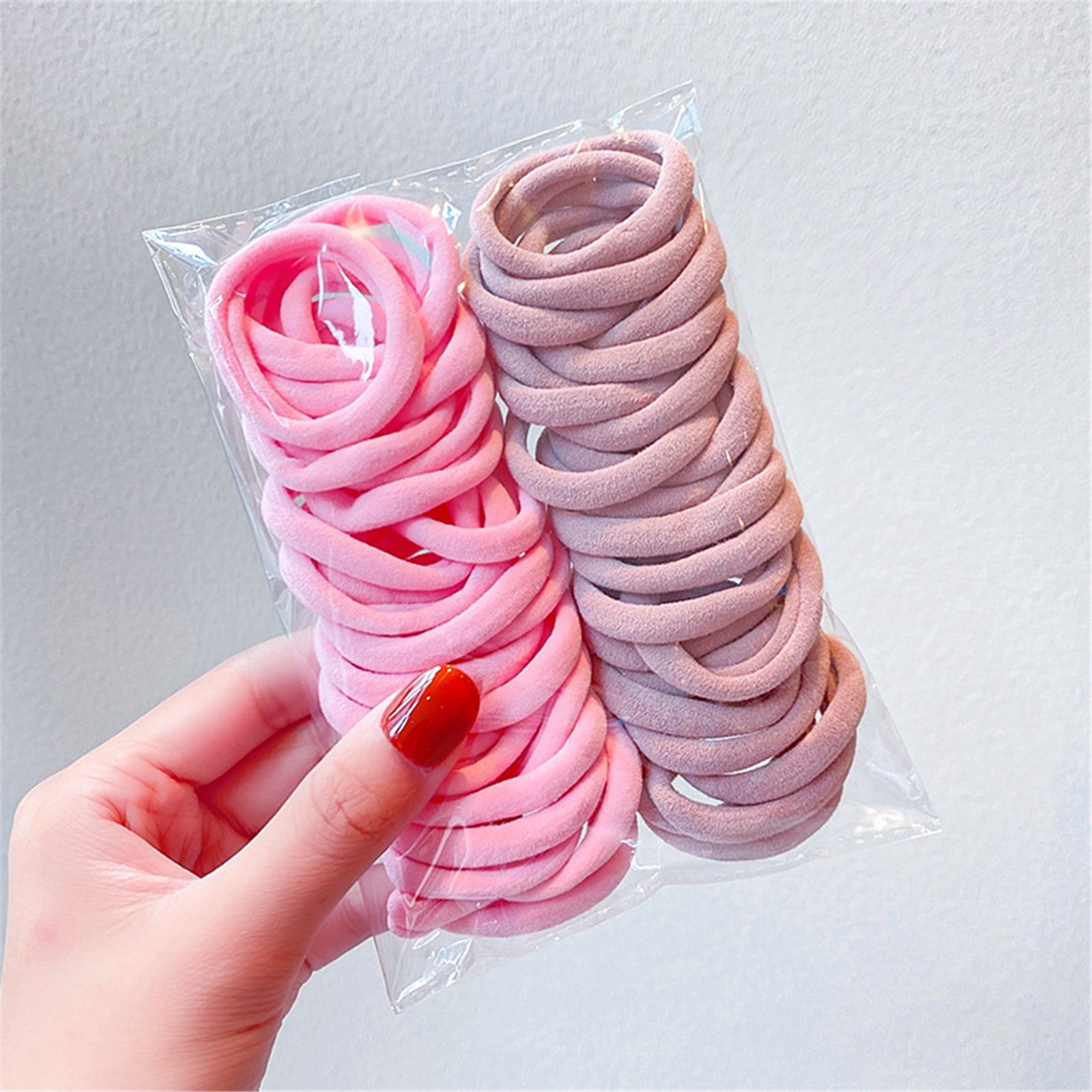 Hair Rubber Bands 2mm Hair Storage for Women 1 Scrunchies for Hair Hair Elastic Bands Mini Hair Bow Elastic Headband Braiding Hair Holder Hand Large Hair Ties for Natural Hair Large Rubber Bands 4
