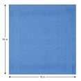 thumbnail image 6 of Unique Bargains 12Pcs Washable Reusable Cloth Napkins Blue Gray 16x16inch, 6 of 6