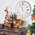 thumbnail image 4 of HAPOO Farmhouse Wooden Decorative Two-Tier Trays, 2 Tier Serving Tray Stand for Rustic Table Centerpiece, 4 of 8