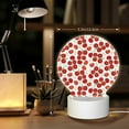 thumbnail image 6 of Salouo Tomato for Round Acrylic Night Light - Acrylic Sheets with LED Light Lamp Base - Decorative Night Lamp for Restaurant Bar Cafe Shop Room Decoration, 6 of 9