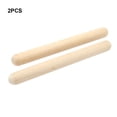 thumbnail image 3 of mmirethe 2pcs/set Durable And Reliable Rhythm Sticks Classical Wood Claves Lightweight And Portable Versatile, 3 of 6