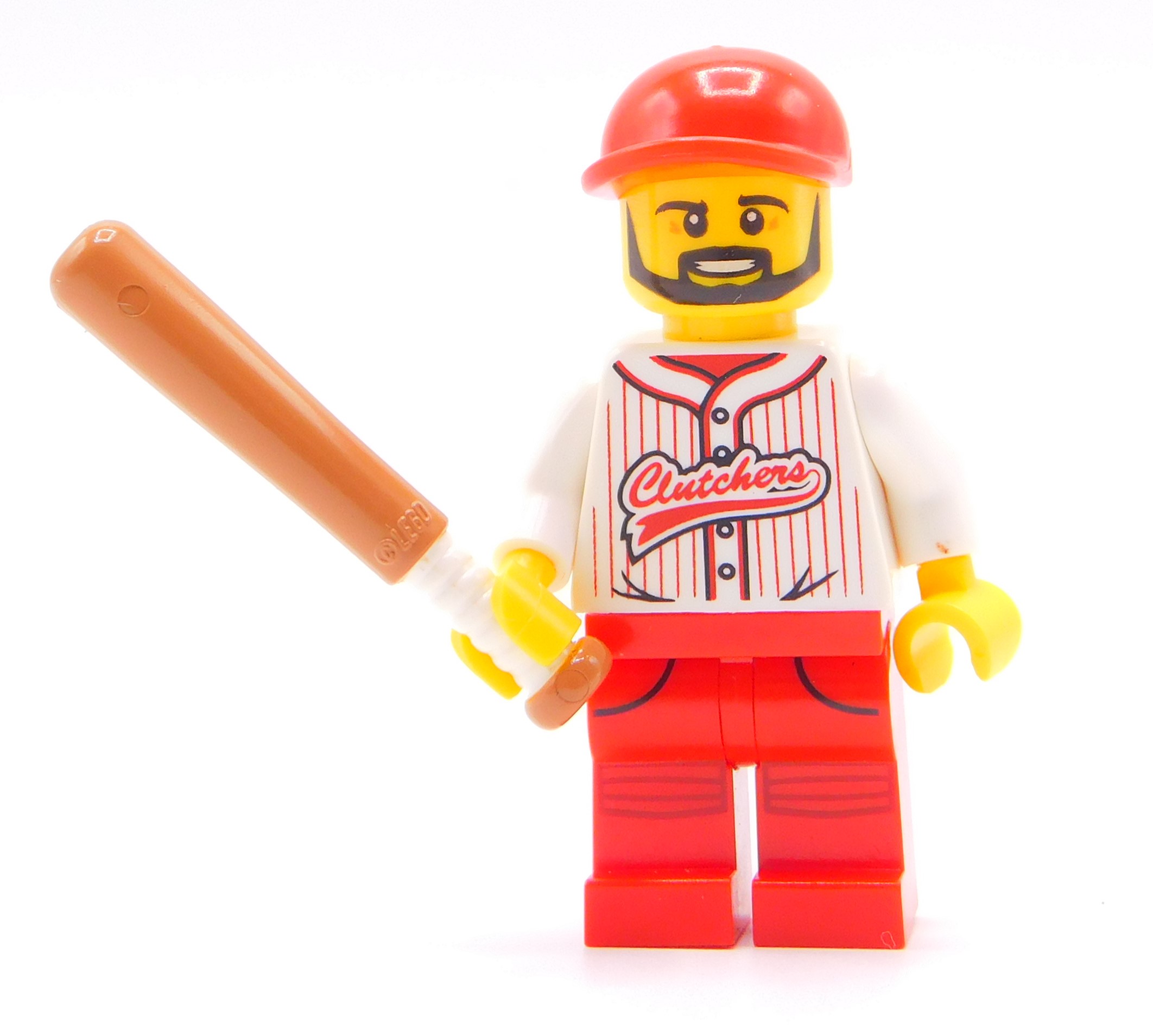 Lego minifigure with baseball bat - Walmart.com