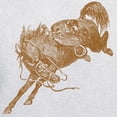 thumbnail image 3 of CafePress - Brown Bronco Hoodie - Pullover Hoodie, Hooded Sweatshirt, 3 of 3